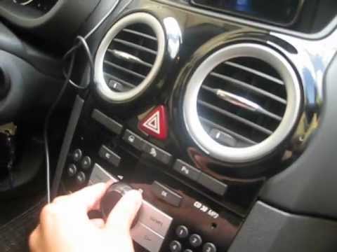 how to fit aux in corsa d