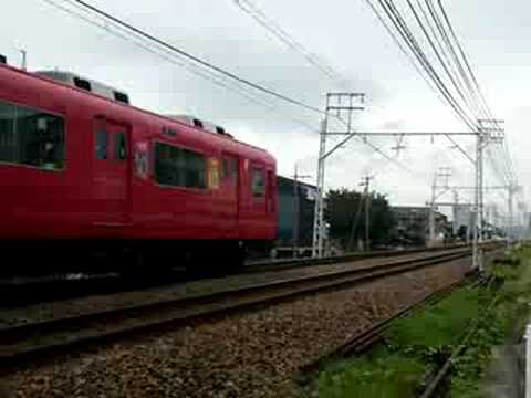名鉄1000系　6連　岐阜行