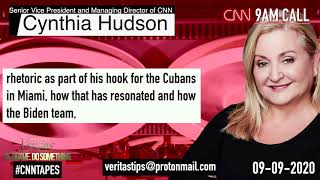 CNN Senior Vice President Cynthia Hudson TERRIFIED That Cubans Support Trump; 