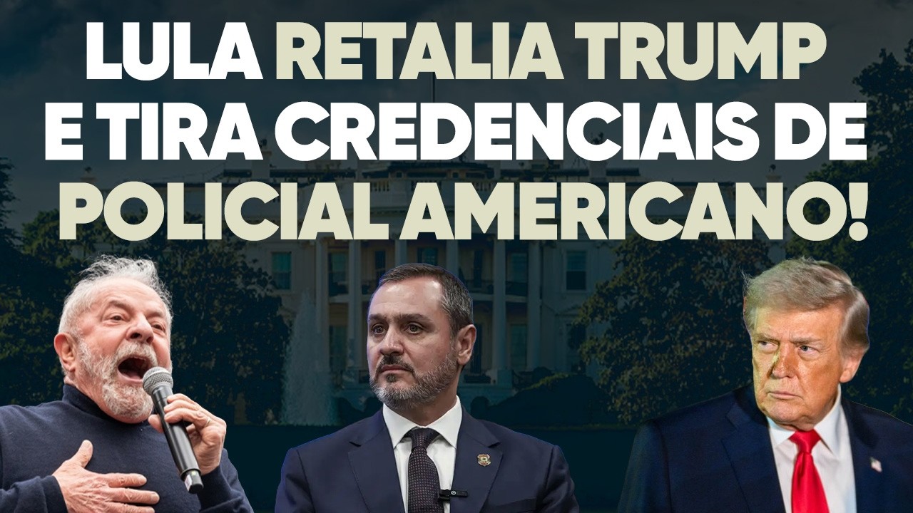 🚨 URGENTE: Lula RETALIA Trump por expulsão de delegado da PF dos EUA!