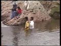 hno. Javier Nunez Pastor de la Iglesia Apostolica de la Campana Durango bautizando en el nombre de Jesus  en Rancho Viejo Durango.