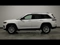 Used 2025 Bright White Clearcoat Jeep Laredo X video 1