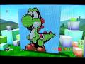 Yoshi blowing up on boom blox