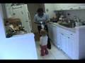 Melisende helps cook