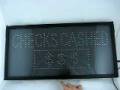 videos de Check cashed LED sign