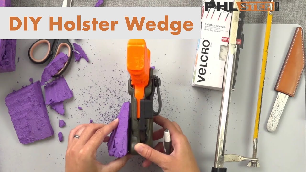 Wedge Tutorial | How to Make a Custom Holster Wedge