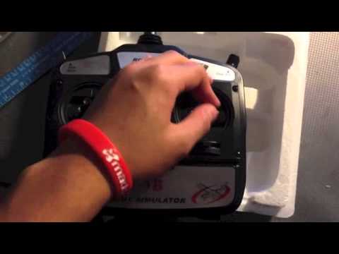 how to install usb rc flight simulator