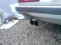 bmw 318  sound with ractive pipe