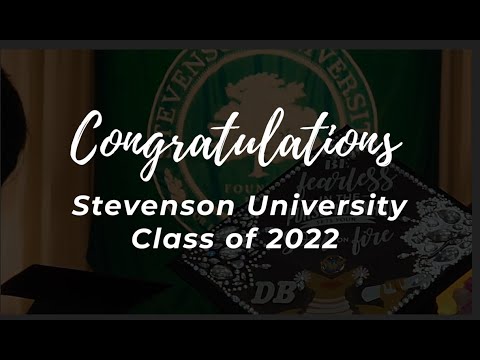 Saluting the 2022 Stevenson University Graduates