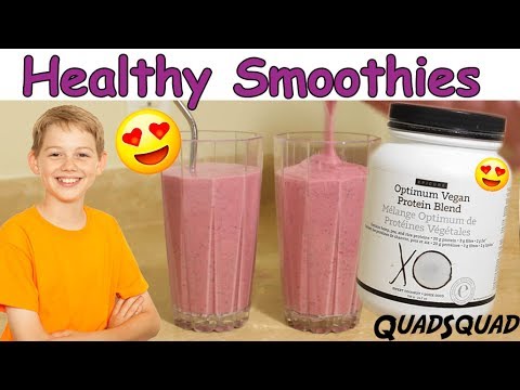 HEALTHY SMOOTHIE RECIPE! - Kitchen Adventures with Ethan