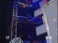 Jeff Hardy dropped a death-defying Swanton Bomb onto the WWE