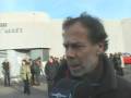 Manifestation devant la prison de N�mes