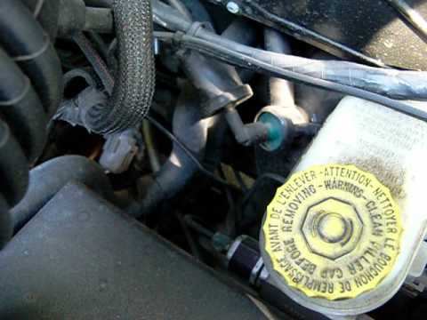 how to drain coolant in a 2001 pt cruiser