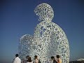 Nomade by Jaume Plensa, unveiled at  "vernissage" in Antibes