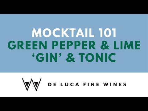 Mocktail 101 - Non-Alcoholic 'Gin' & Tonic Recipe