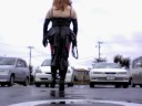 PVC Dress Thigh High Boots in Public PVC Dress Thigh High Boots in Public