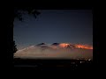 I took this time lapse video June 21st,2010 of the Schultz fire in Flagstaff, AZ.