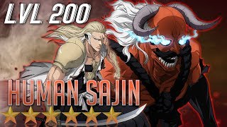 Human Sajin(Mind) 6★ LVL200 Review/Gameplay Blea