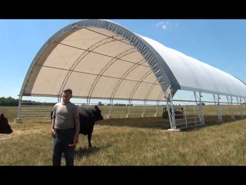 52' x 98' Beef Shade Building