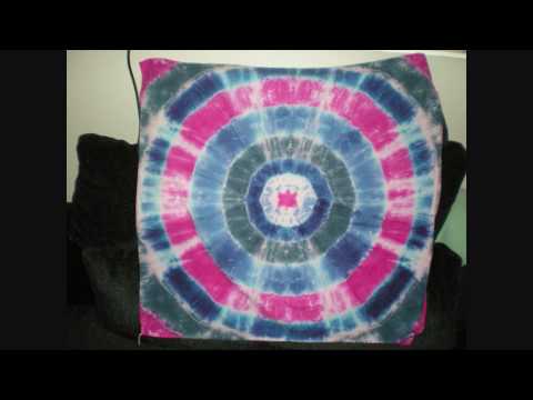 how to tie dye a square pattern