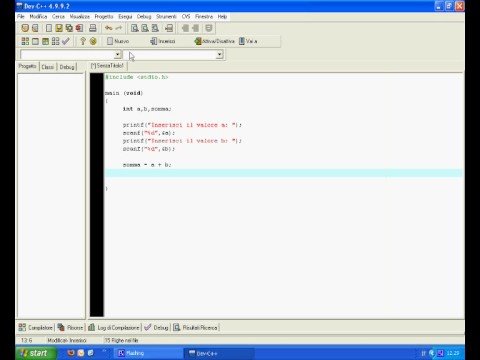 Programmazione C++: i comandi fflush() e getchar()