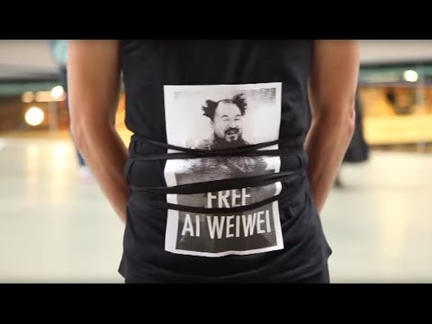 TateShots: Hamish Fulton’s Slowalk (in support of Ai Weiwei)