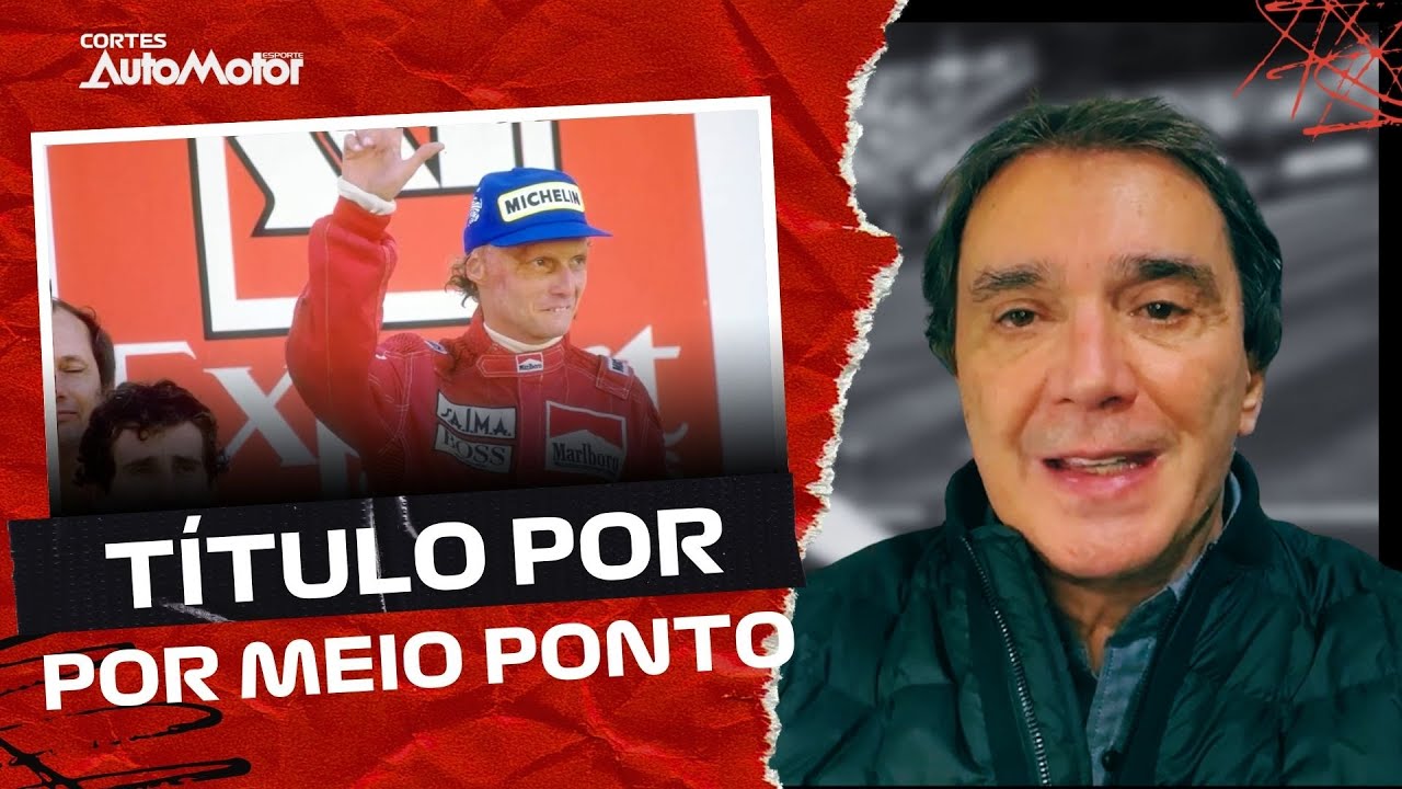 A volta por cima de Niki Lauda e o título decidido por meio ponto