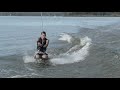 First Time Kneeboarding