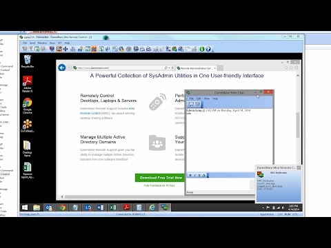 Dameware Remote Support Demo