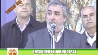 HABLA EL INTENDENTE MUNICIPAL DR. MIGUEL FERNANDEZ