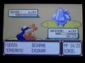 Pokemon zafiro / rubí: Captura de Regice Pokemon zafiro / rubí: Captura de Regice