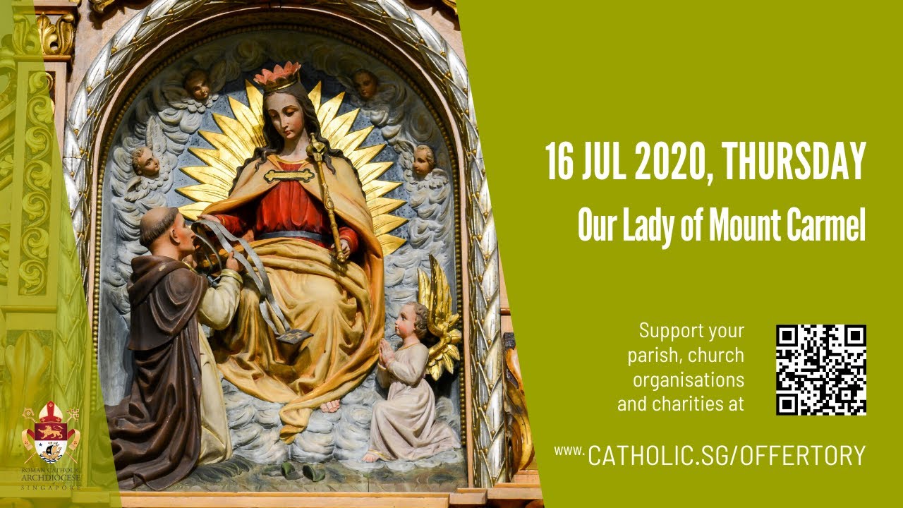 Catholic Weekday Mass Online 16th July 2020 Thursday - Live from Archdiocese of Singapore