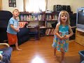 my little guys making their own choreography.