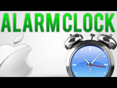 how to set an alarm clock