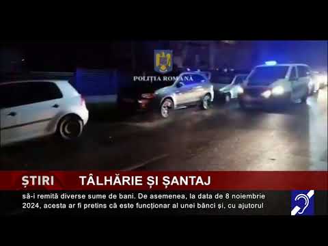 Noi cazuri de tâlhărie și șantaj