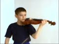W.A.Mozart,Concerto N�3 for violin( 2 part , Adagio).