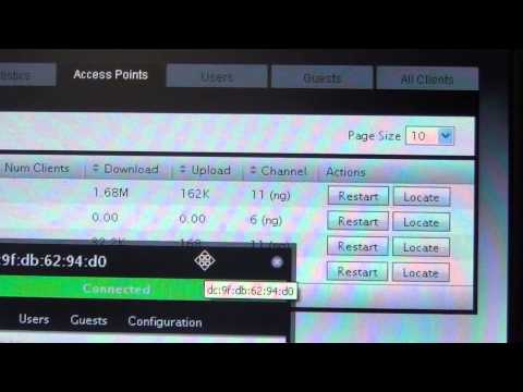 how to discover unifi access point