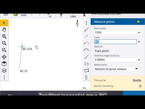 Trimble Access: CAD Toolbar Tutorial