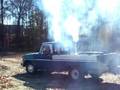 my 66 gmc blowin smoke