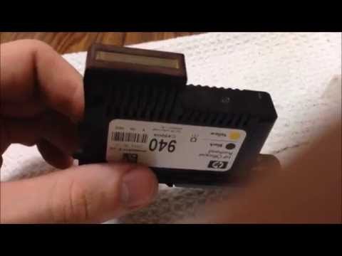 how to unclog hp 940 printhead