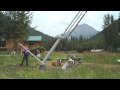 Windspire Hits Alaska @ Log Cabin