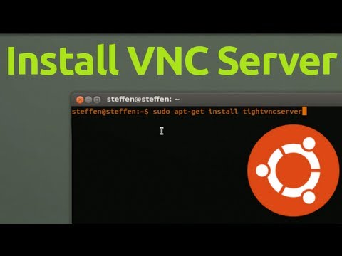 how to set vnc password in ubuntu