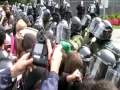 Police Tear Gas Non-Violent Protesters @ Montebello