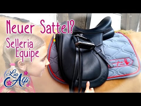 Lia & Alfi - Neuer Dressursattel -  Selleria Equipe