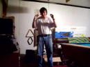 Me doing the chicken dance