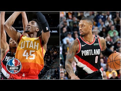 Video: Damian Lillard and Donovan Mitchell duel, Blazers beat Jazz 109-104 | NBA Highlights