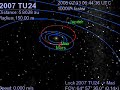 2007 TU24 lähiohitus Celestialla