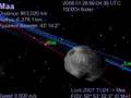 2007 TU24 lähiohitus Celestialla