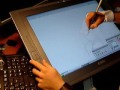Wacom Cintiq 21ux in action