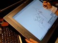 Wacom Cintiq 21ux in action